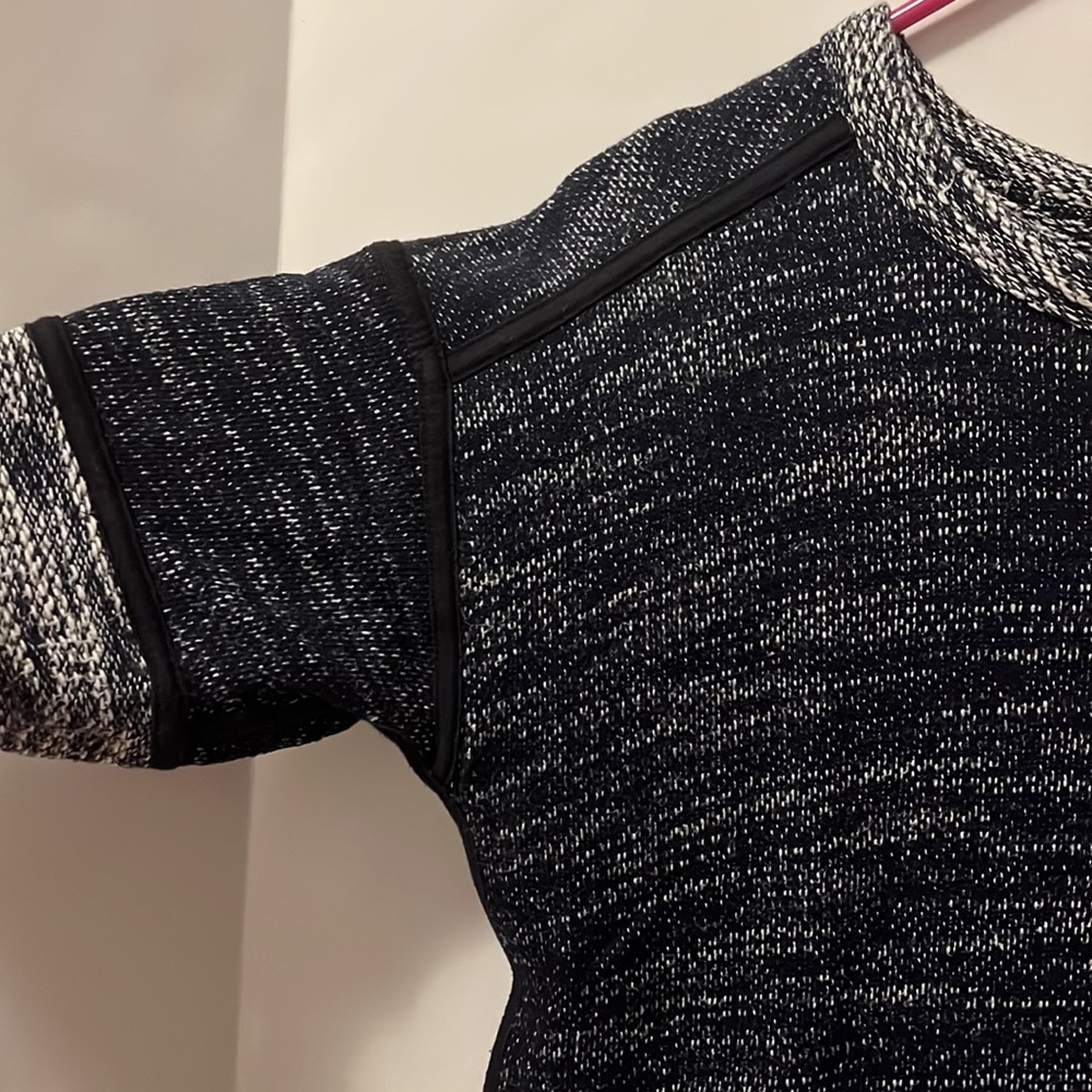 MADEWELL Navy Knit Short Sleeve Sweater Dress XXS - Picture 3 of 6